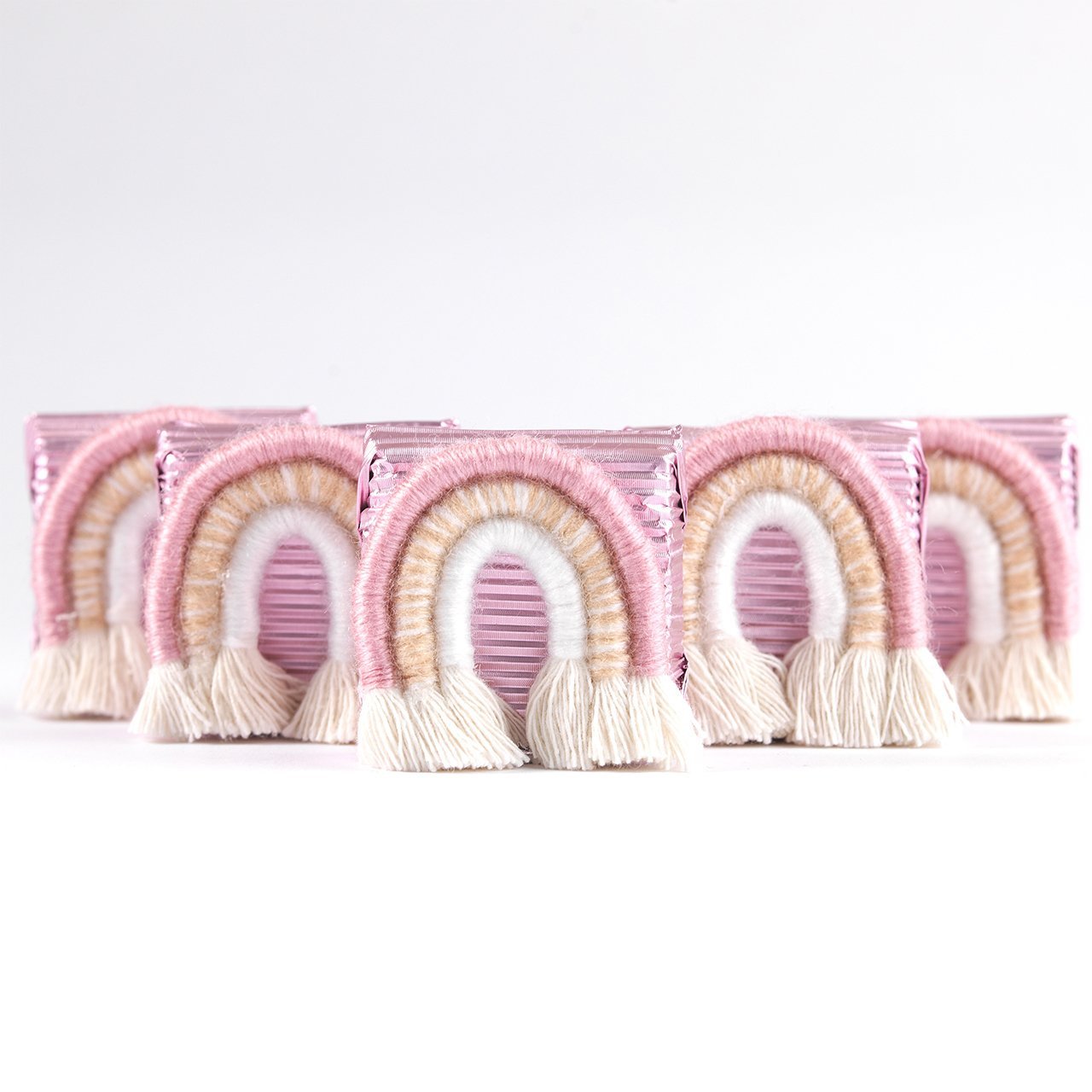 Makrome Bebek Çikolatası Pembe