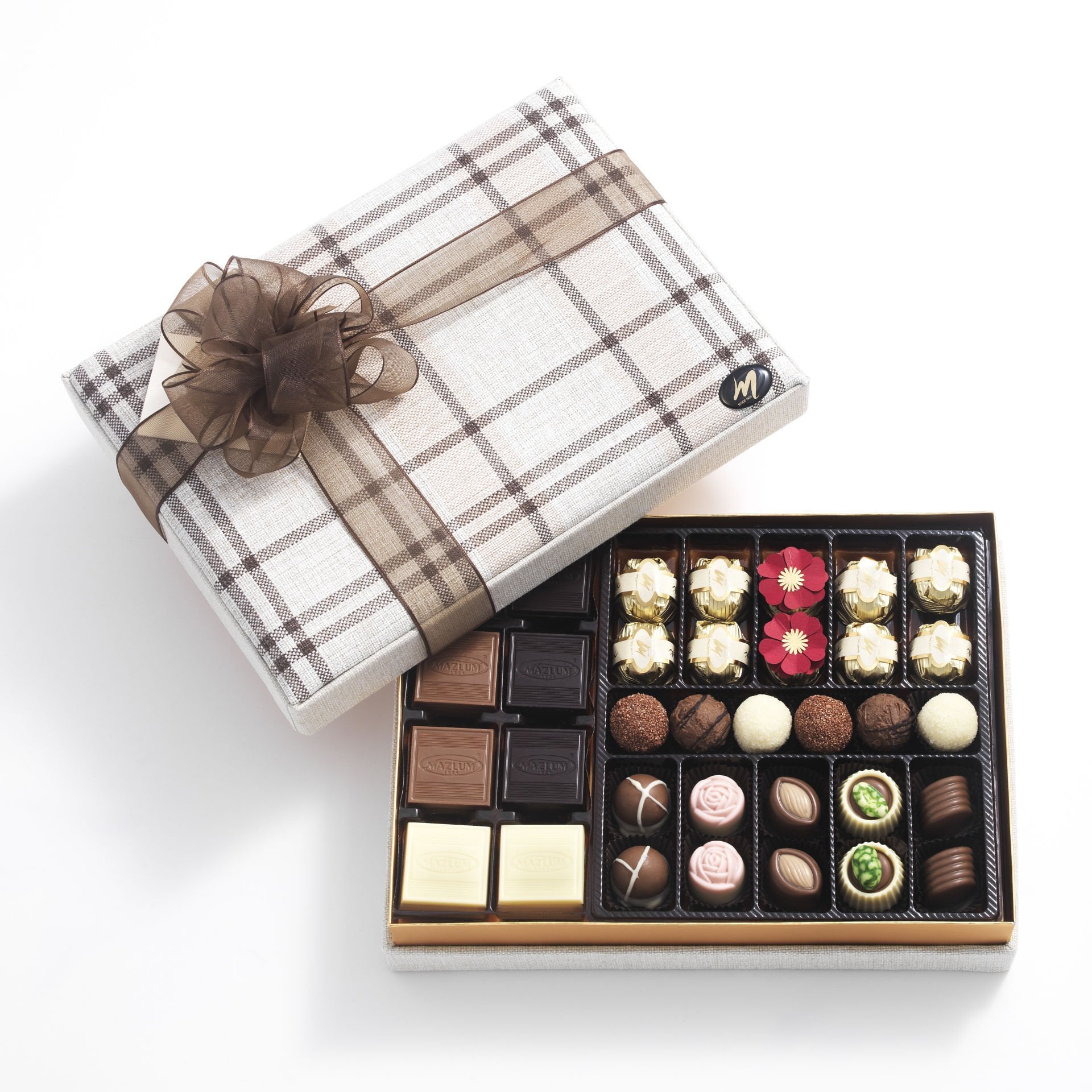 Ekose Hediye Çikolata Krem