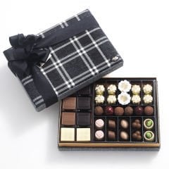 Ekose Hediye Çikolata Siyah