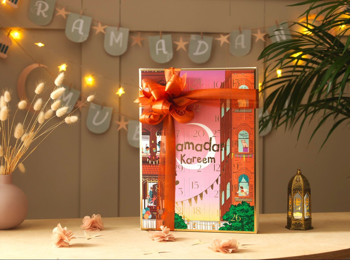 Ramazan 30 Günlük Pencereli Hediye Çikolata Kutusu